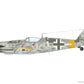 Esquema de camuflaje 4 de la maqueta del caza alemán Bf-109 G14 edición ProfiPACK en escala 1:48 de Eduard referencia 82118