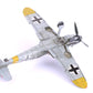 Vista inferior de la maqueta del caza alemán Bf-109 G14 edición ProfiPACK en escala 1:48 de Eduard referencia 82118