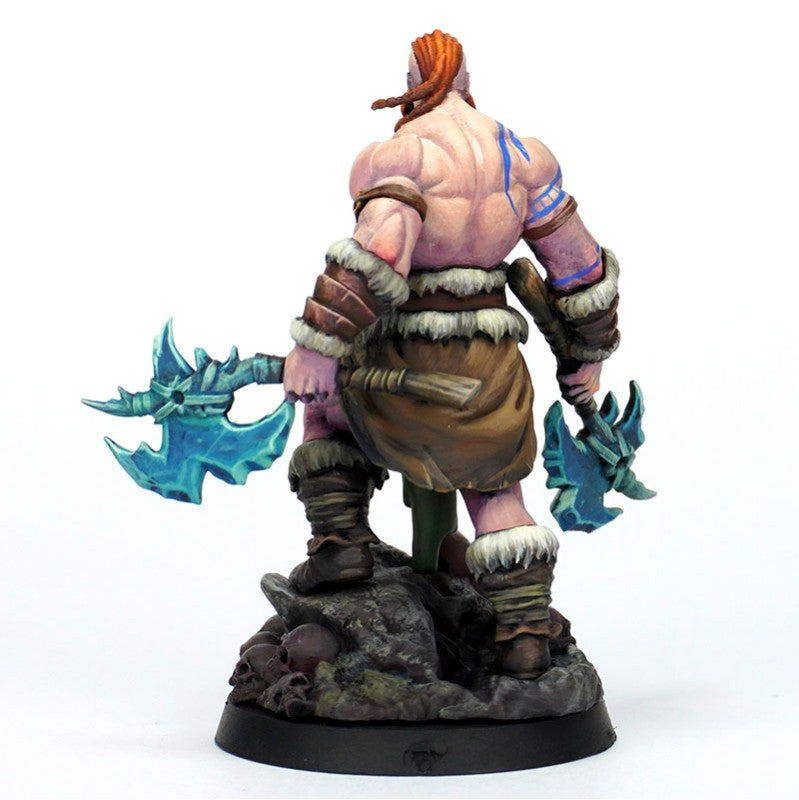 Foto trasera de la figura Bjorgvin de Giraldez Models en 32mm