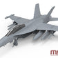 Vista aérea de la maqueta del caza en versión de ataque electrónico EA-18G Growler en escala 1:48 de Meng referencia LS-014
