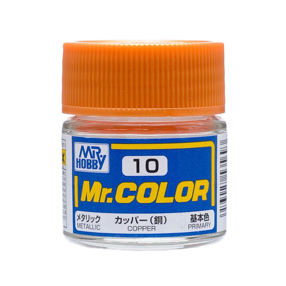 Bote de pintura color cobre de Mr Hobby de la gama de lacas con referencia C-010