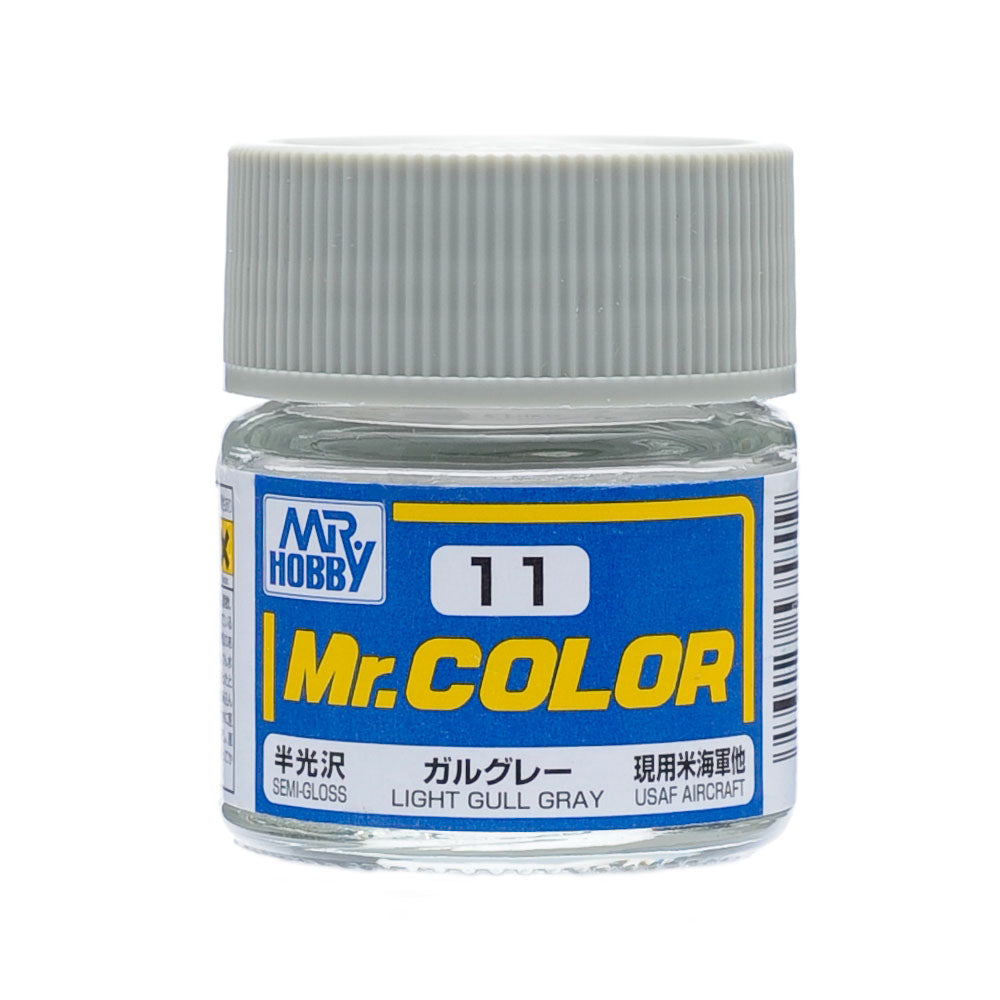 Bote de pintura color gris claro para aviones de la USAF de Mr Hobby de la gama de lacas con referencia C-011