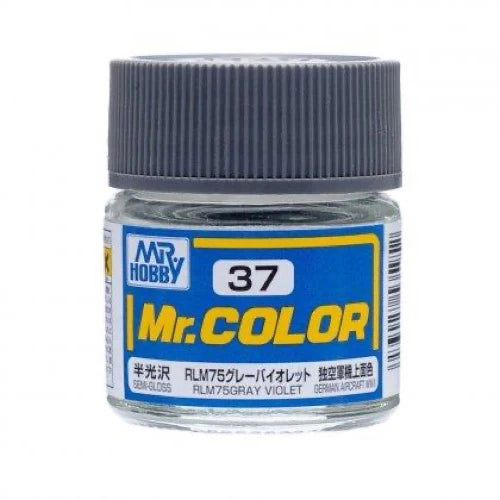 Bote de 10ml color gris violeta RLM75 de Gunze referencia C-037