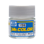Bote de pintura de 10ml de color Plata metalizada de Mr Hobby referencia C-159