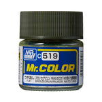 Bote de 10ml de pintura color Bronzegrun RAL 6031 de Mr Hobby referencia C519