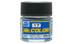 Bote de 10ml de color Dark Green RLM71 de Gunze