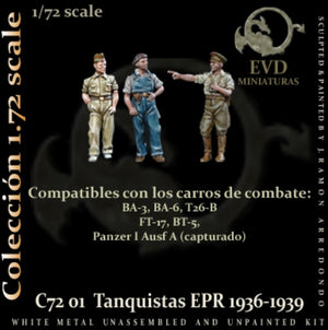 EL VIEJO DRAGON (1/72) Tanquistas EPR 1936-1939