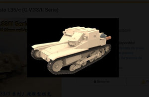 BRONCO (1/35) Carro Armato L35/c (C.V.33/II Serie)