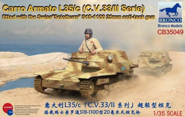 BRONCO (1/35) Carro Armato L35/c (C.V.33/II Serie)