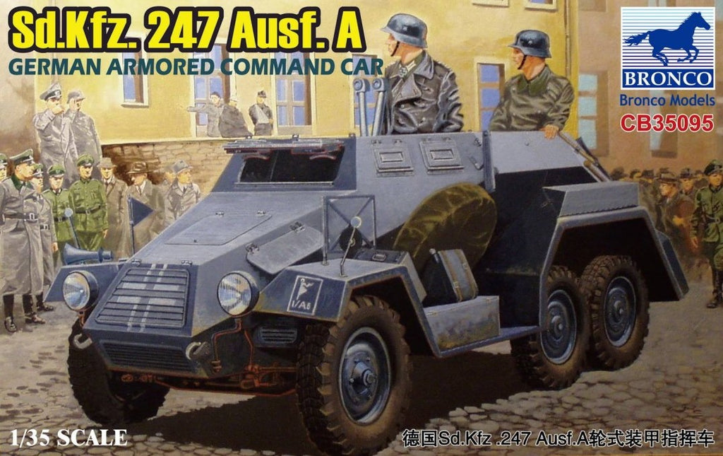 BRONCO (1/35) Sd.Kfz. 247 Ausf. A - German armored command car