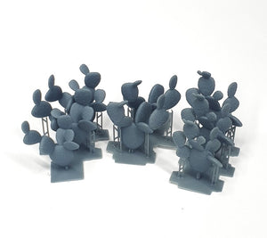 PIMP MY MINIATURES (1/35) Cactus small size set (flat shape / 8 pieces)