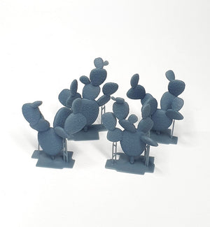 PIMP MY MINIATURES (1/35) Cactus large size set (flat shape / 4 pieces)
