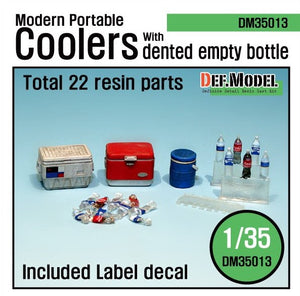 DEF MODEL (1/35) Modern U.S Portable Cooler set