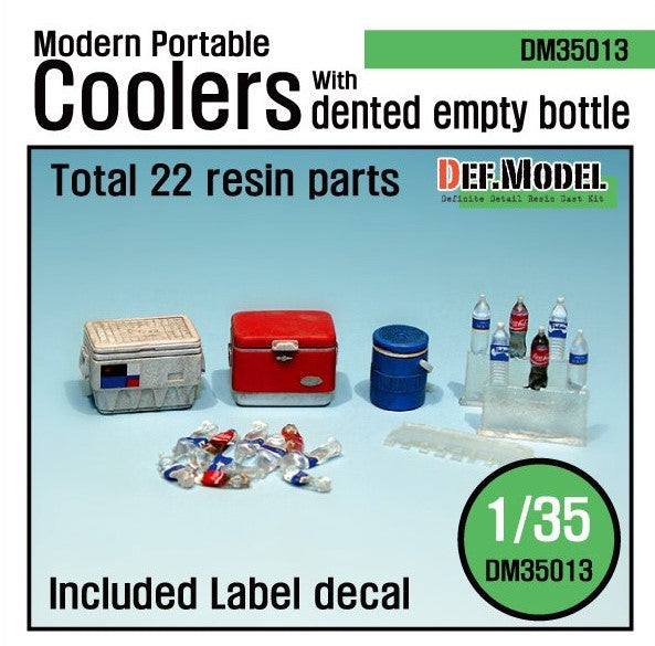 DEF MODEL (1/35) Modern U.S Portable Cooler set