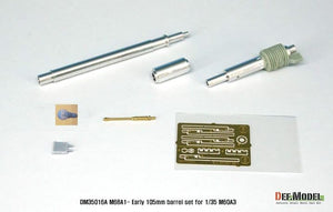 DEF MODEL (1/35) M68A1 105mm Metal Barrel Early Type (M60A3)