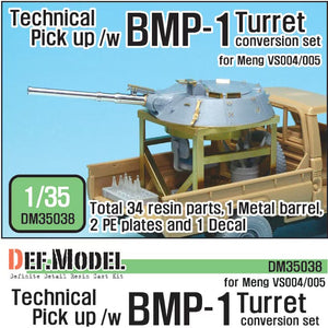 DEF MODEL (1/35) Pick up /w BMP-1 Turret conversion set (for Meng)