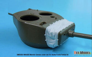 DEF MODEL (1/35) US M4 Sherman 76(w) Turret Canvas Cover Set (for Asuka kit)