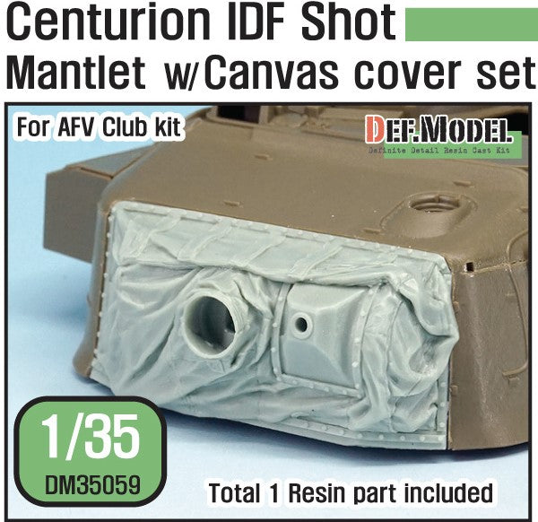 DEF MODEL (1/35) Centurion IDF Mk.5/1,2, Canvas covered mantlet (2)