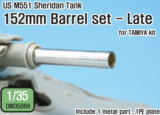 DEF MODEL (1/35) M551 Sheridan 152mm metal barrel set - Early