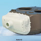 DEF MODEL (1/35) M4A3E8 Mantlet Canvas Cover set (for RFM, Asuka)