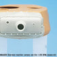 DEF MODEL (1/35) M4A3E8 Mantlet Canvas Cover set (for RFM, Asuka)