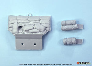 DEF MODEL (1/35) WWII US M4A2/A3 Sherman sandbag 47º front armour