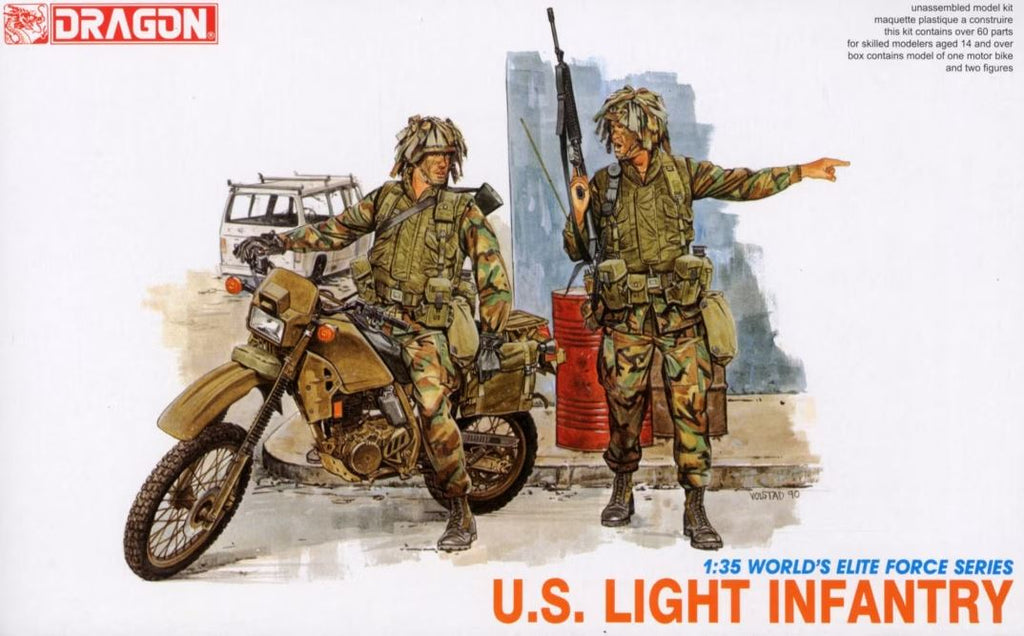 DRAGON (1/35) U.S. Light Infantry