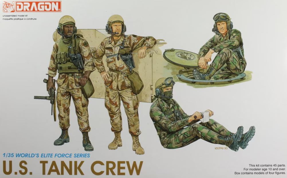 DRAGON (1/35) U.S. Tank Crew