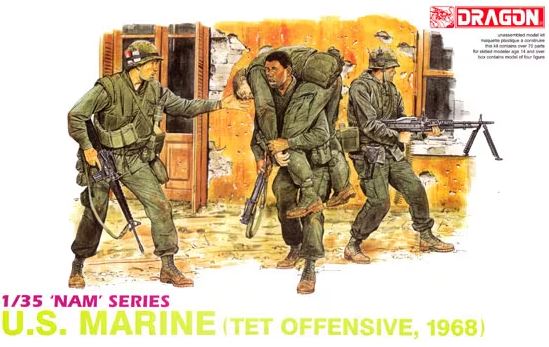 DRAGON (1/35) U.S. MARINE (Tet Offensive, 1968)