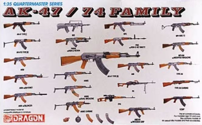 DRAGON (1/35) AK-47 / 74 Family