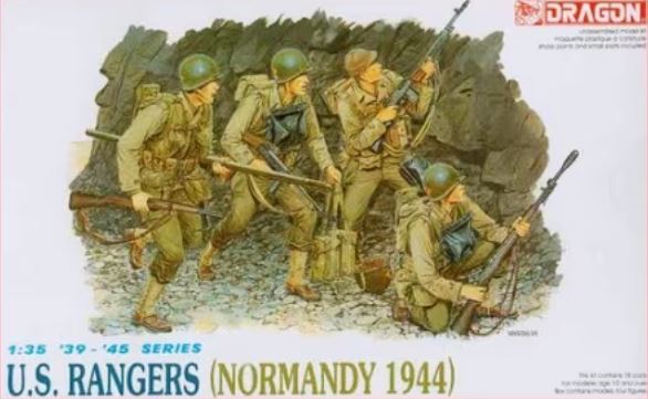 DRAGON (1/35) U.S. Rangers (Normandy 1944)