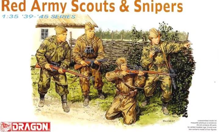 DRAGON (1/35) Red Army Scouts & Snipers