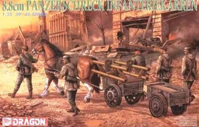 DRAGON (1/35) 8.8cm Panzerschreck Infanteriekarren