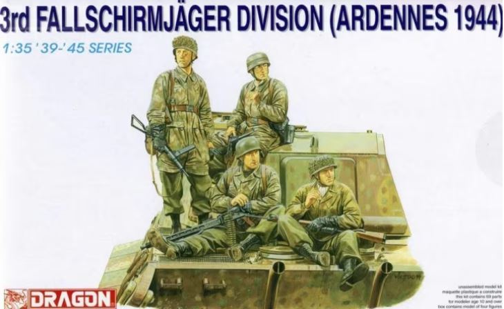 DRAGON (1/35) 3rd Fallschirmjäger Division (Ardennes 1944)