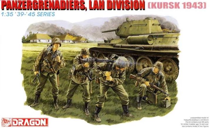 DRAGON (1/35) Panzergrenadier, LAH Division (Kursk 1943)