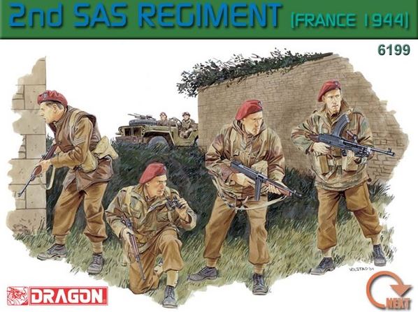 DRAGON (1/35) 2nd SAS Regiment (France 1944)