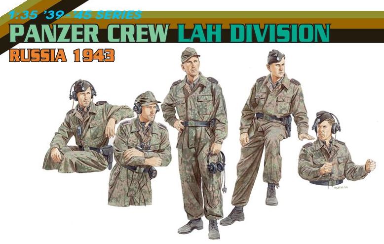 DRAGON (1/35) Panzer Crew, LAH Division (Russia 1943)