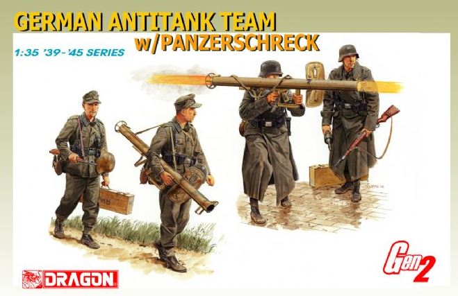 DRAGON (1/35) Panzerschreck Teams 1944-45