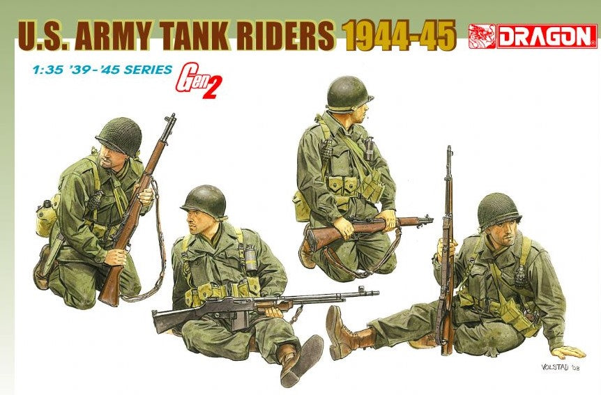 DRAGON (1/35) U.S. Army Tank Riders 1944-45
