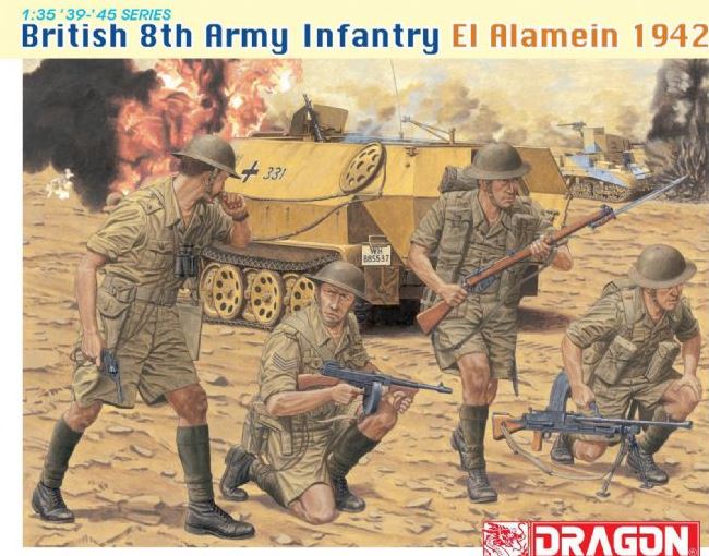DRAGON (1/35) British 8th Army Infantry El Alamein 1942