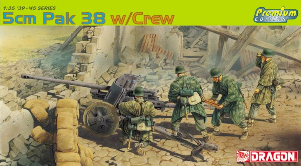 DRAGON (1/35) 5cm Pak 38 w/Crew