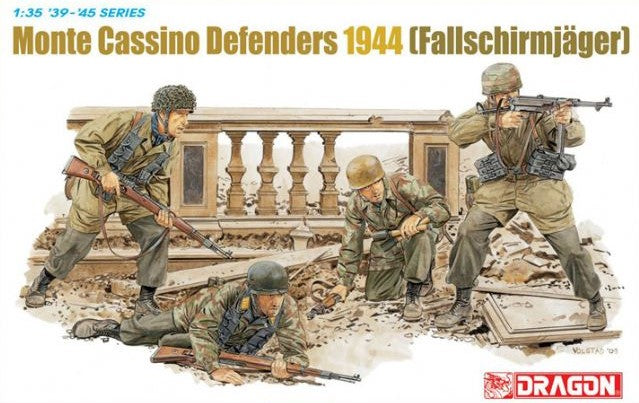 DRAGON (1/35) Monte Cassino Defenders 1944 - Fallschirmjager