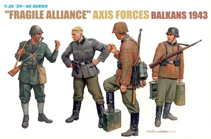 DRAGON (1/35) "Fragile Alliance" Axis Forces (Balkans 1943)