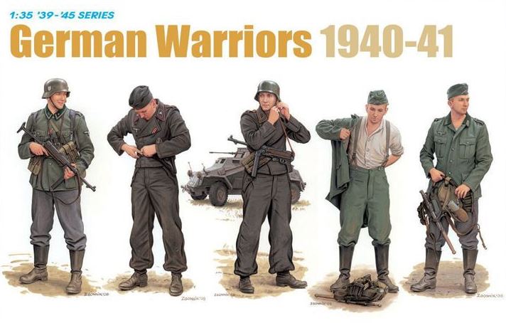 DRAGON (1/35) German Warriors 1940-41
