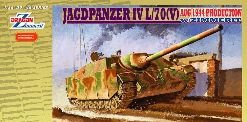 DRAGON (1/35) Jagdpanzer IV L/70(V) Aug 1944 Production w/Zimmerit