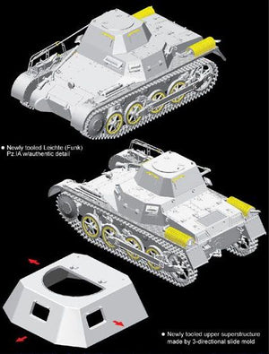 DRAGON (1/35) Leichte (Funk) Pz.Kpfw.I Ausf.A