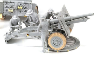 DRAGON (1/35) British 25-Pdr. Field Gun Mk.II w/Limber &  Crew