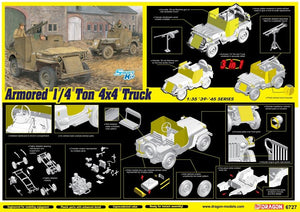 DRAGON (1/35) Armored 1/4-Ton 4x4 Truck