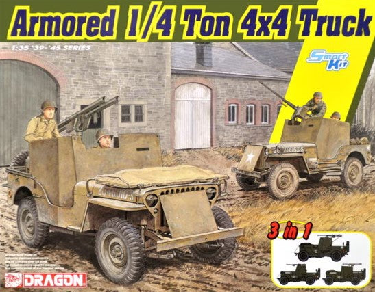 DRAGON (1/35) Armored 1/4-Ton 4x4 Truck