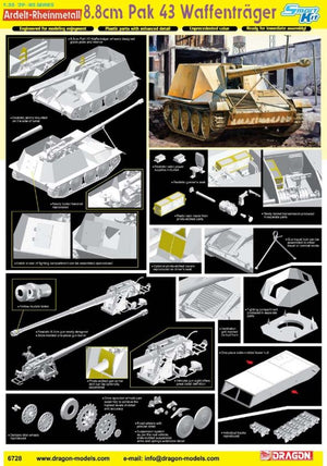 DRAGON Panther D Sd.Kfz. 171 w/Zimmerit 2 in 1